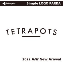 他の写真1: ★Tetrapots 2022A/W Simple LOGO PARKA ★Tetrapots Osaka • Web Shop限定商品