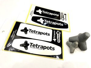 画像1: Tetrapots Tackle Box Sticker