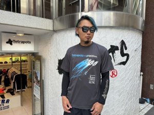 画像1: uroco×Tetrapots Collavo jig Dry Tee