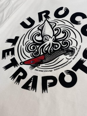 画像19: uroco×Tetrapots Red Head/Oil Black Tee 