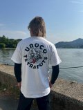 uroco×Tetrapots Red Head/Oil Black Tee 