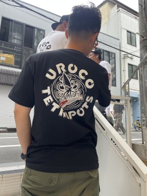 画像11: uroco×Tetrapots Red Head/Oil Black Tee 