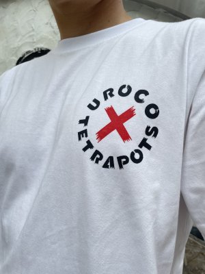 画像6: uroco×Tetrapots Red Head/Oil Black Tee 