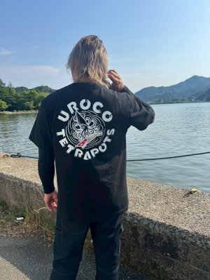 画像13: uroco×Tetrapots Red Head/Oil Black Tee 