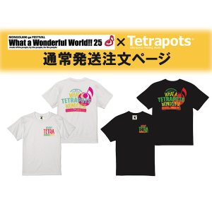 画像1: MONGOL800 ga Festival WWW25!!×Tetrapots Collabo Tee※通常発送専用