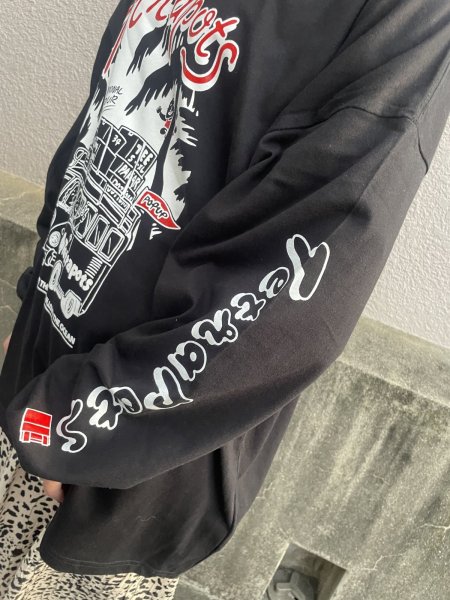 画像17: Tetrapots National Tour Long sleeve（粒マスタード安次嶺×Tetrapotsコラボ） (17)