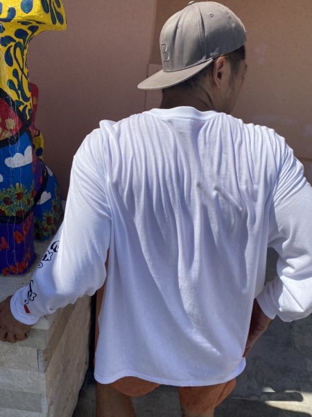 画像6: Tetrapots National Tour Long sleeve（粒マスタード安次嶺×Tetrapotsコラボ） (6)