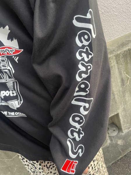 画像18: Tetrapots National Tour Long sleeve（粒マスタード安次嶺×Tetrapotsコラボ） (18)