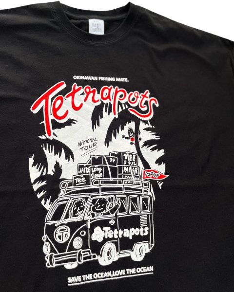 画像25: Tetrapots National Tour Long sleeve（粒マスタード安次嶺×Tetrapotsコラボ） (25)
